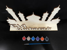 Load image into Gallery viewer, Paint Your Own Eid Decor! Eid Mubarak Wood Sign