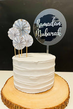 Load image into Gallery viewer, Ramadan Cake Topper | Ramadan Mubarak | Ramadan Decor | Ramadan Decoration | Muslim Cake Topper | Ramadan Cupcake Topper
